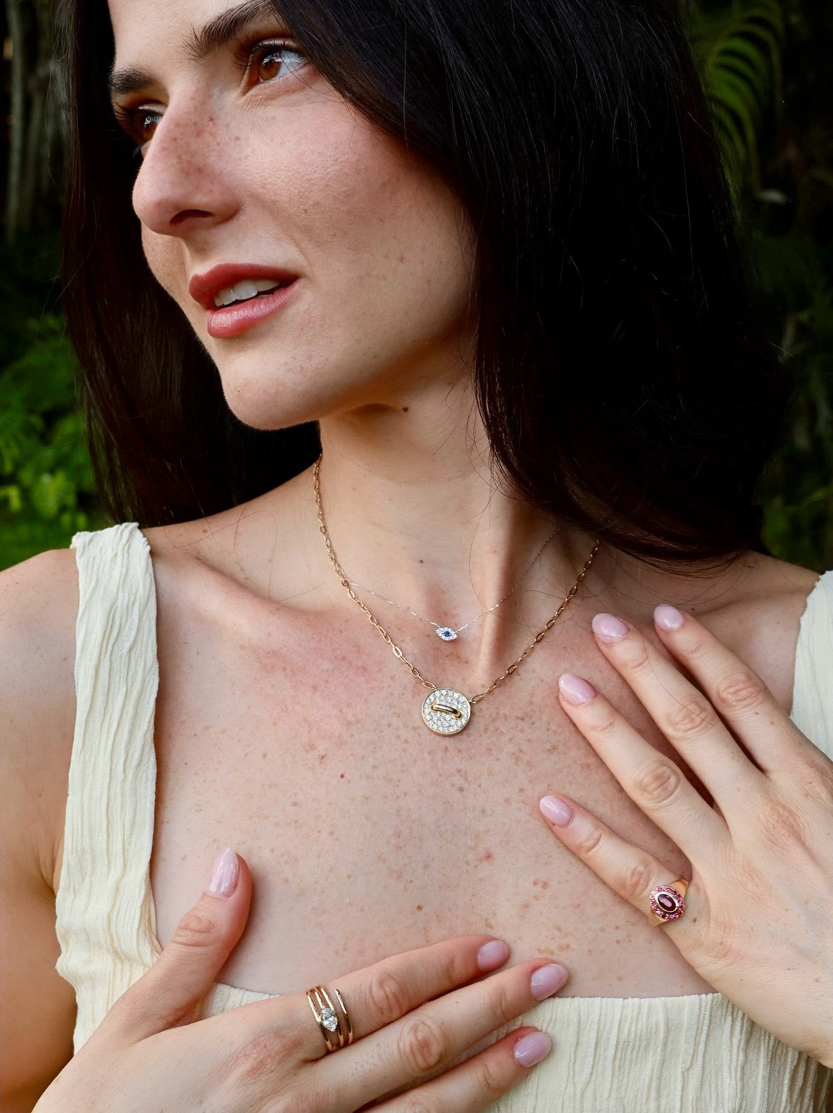 Horizon Diamond Pendant