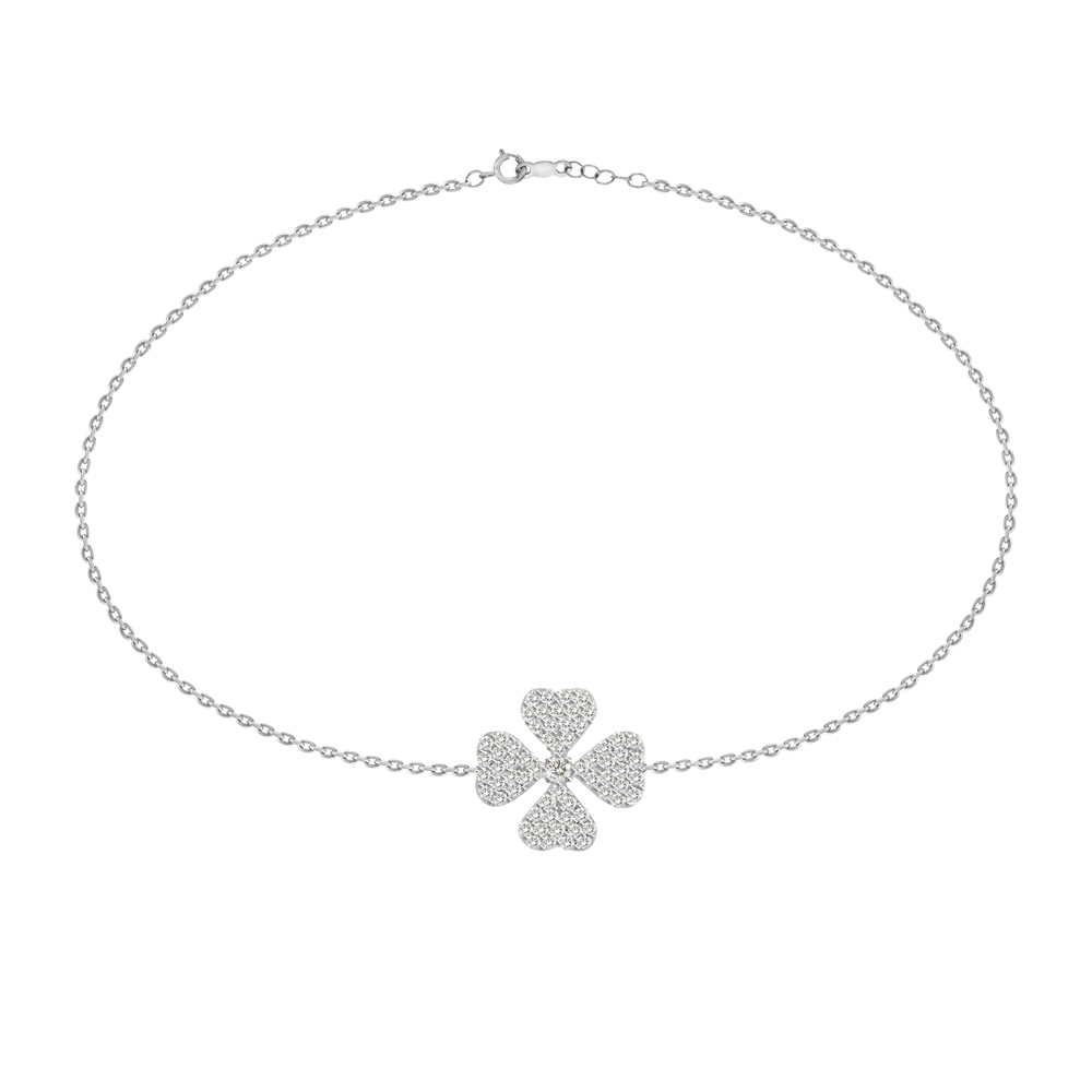 Clover Heart Bracelet