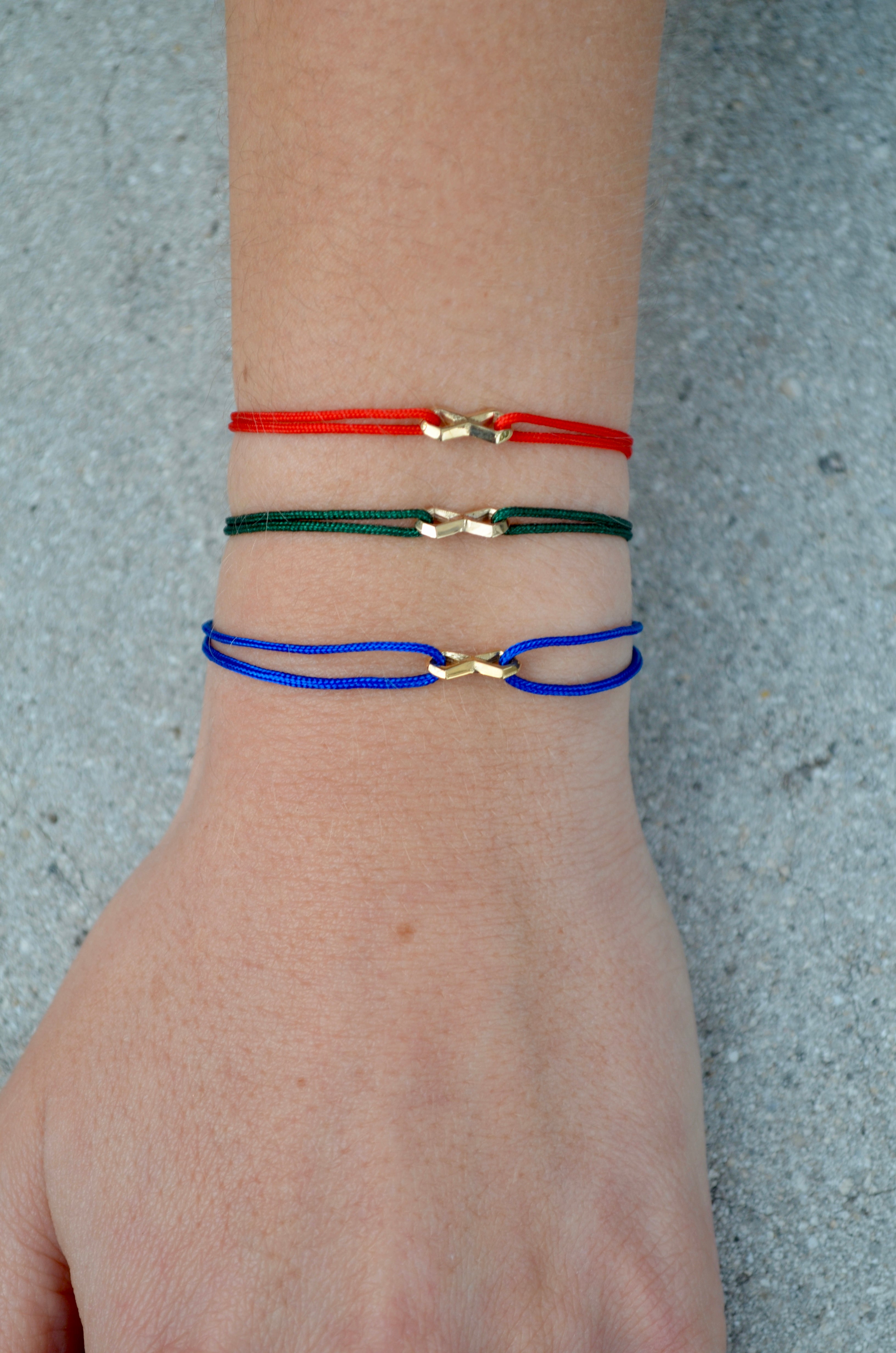 Infinity String Bracelet