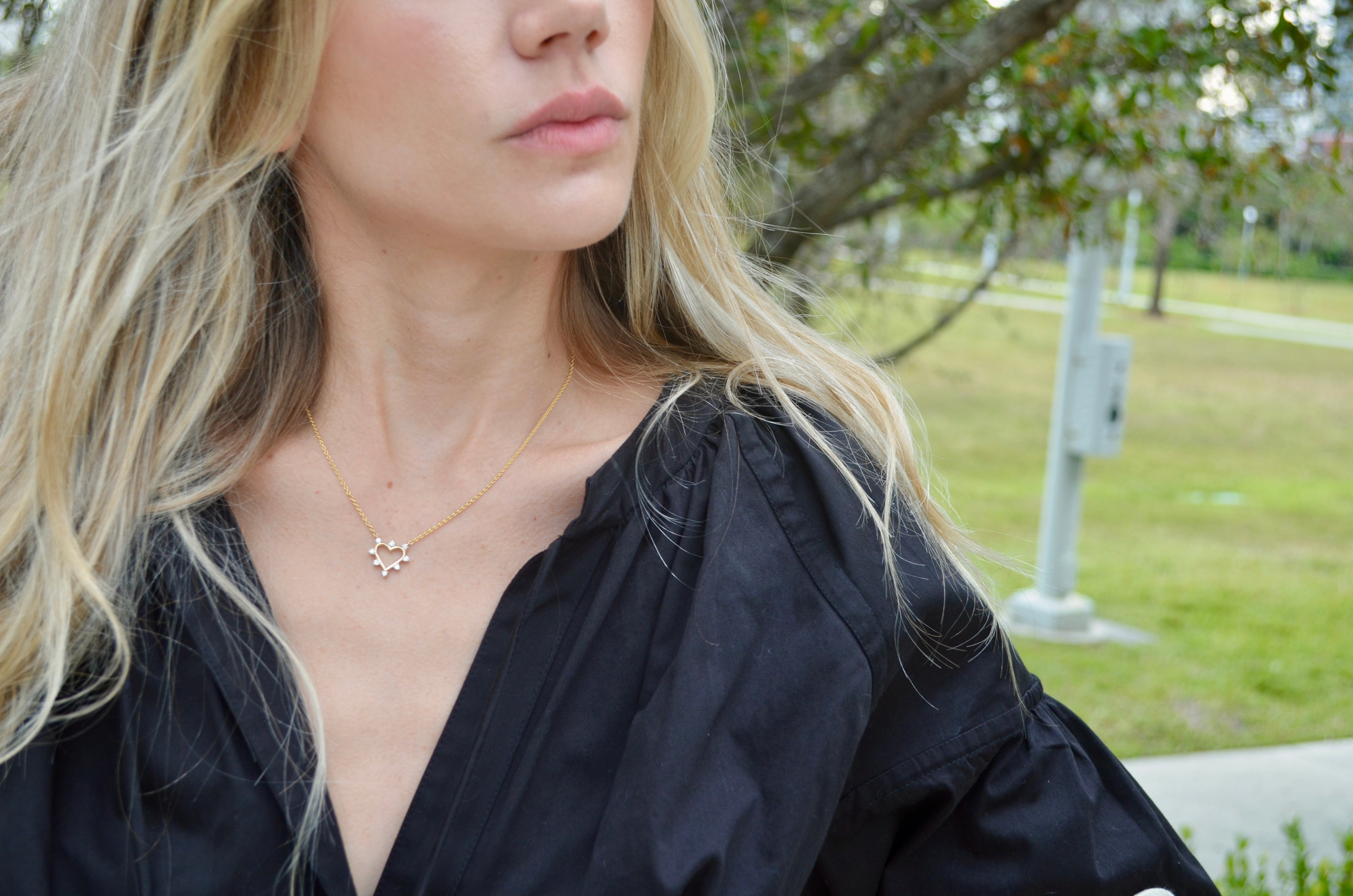 èclat Heart Necklace
