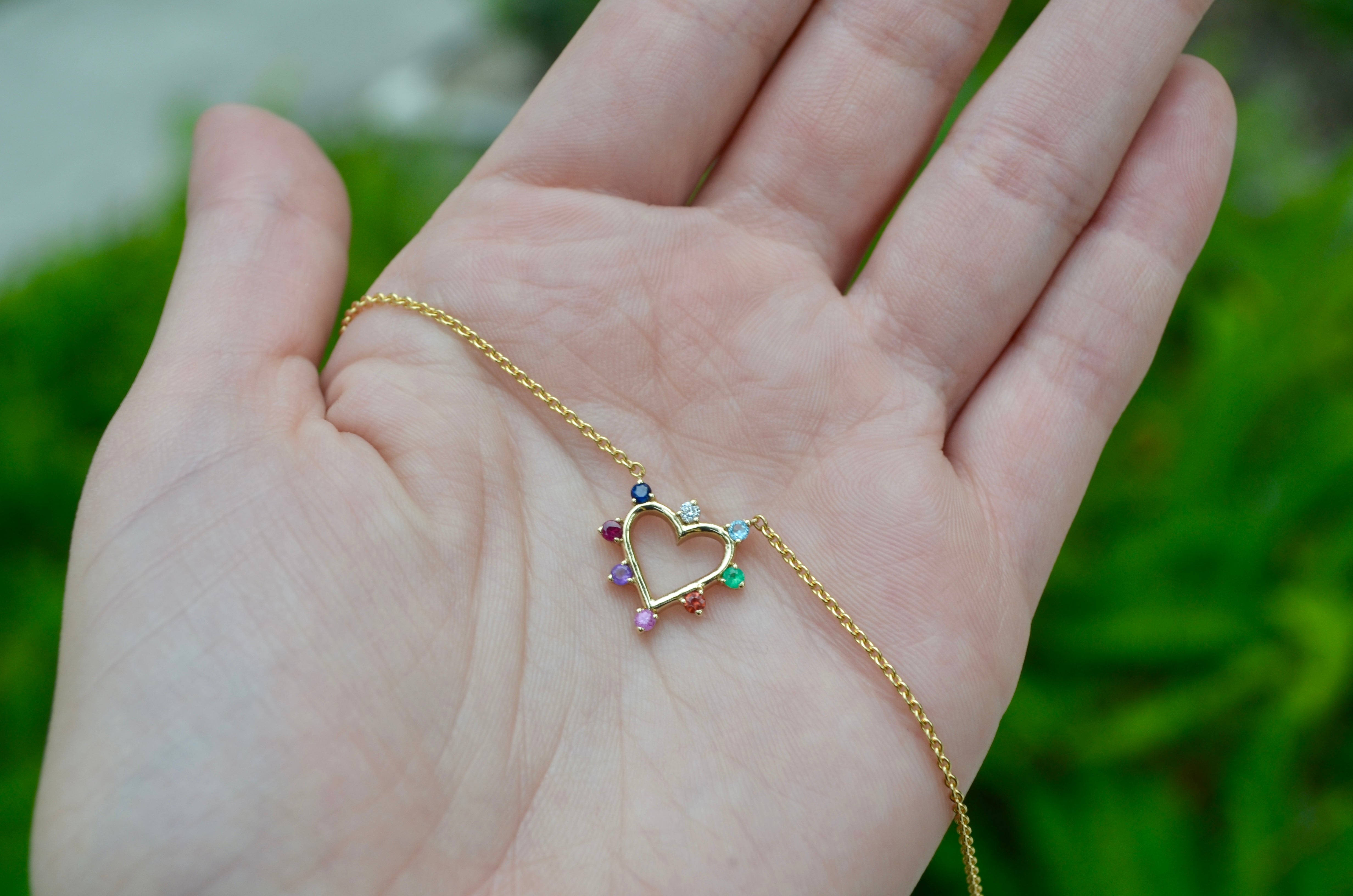 èclat Heart Necklace