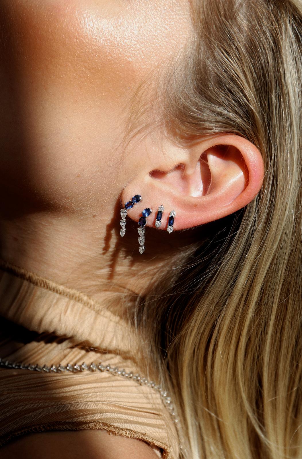 Diamond Cascade Earrings