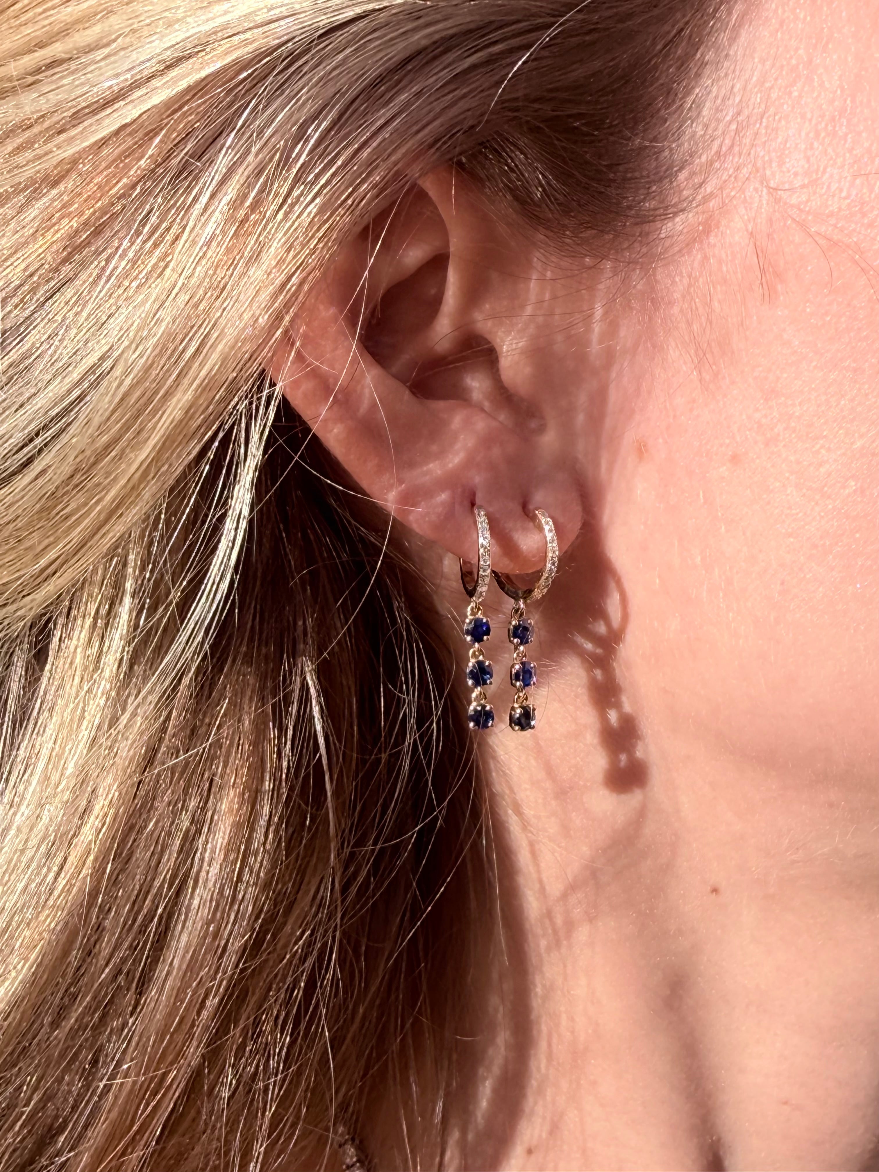 Trinity Drop Earrings