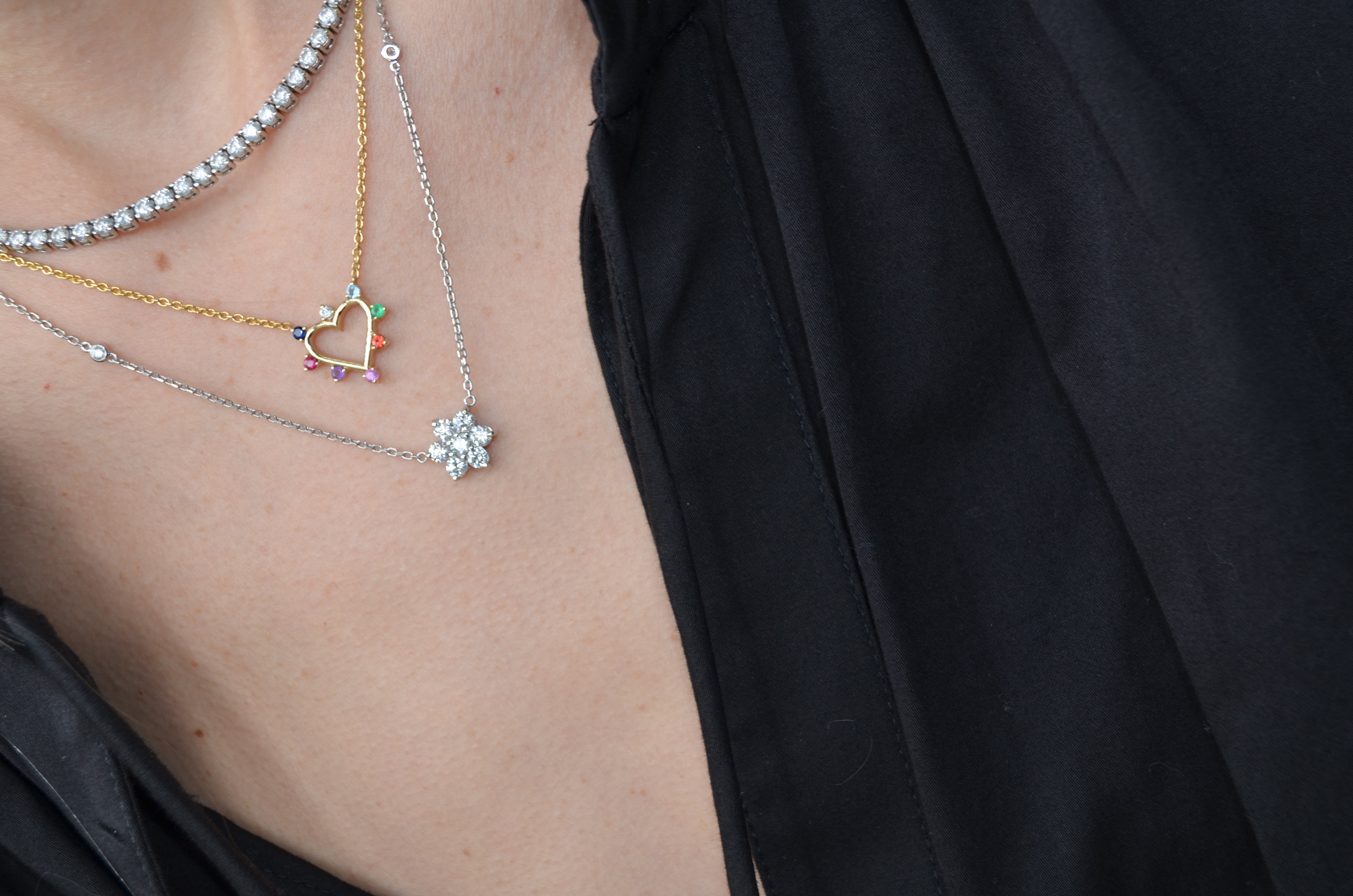 Seven Diamond Flower