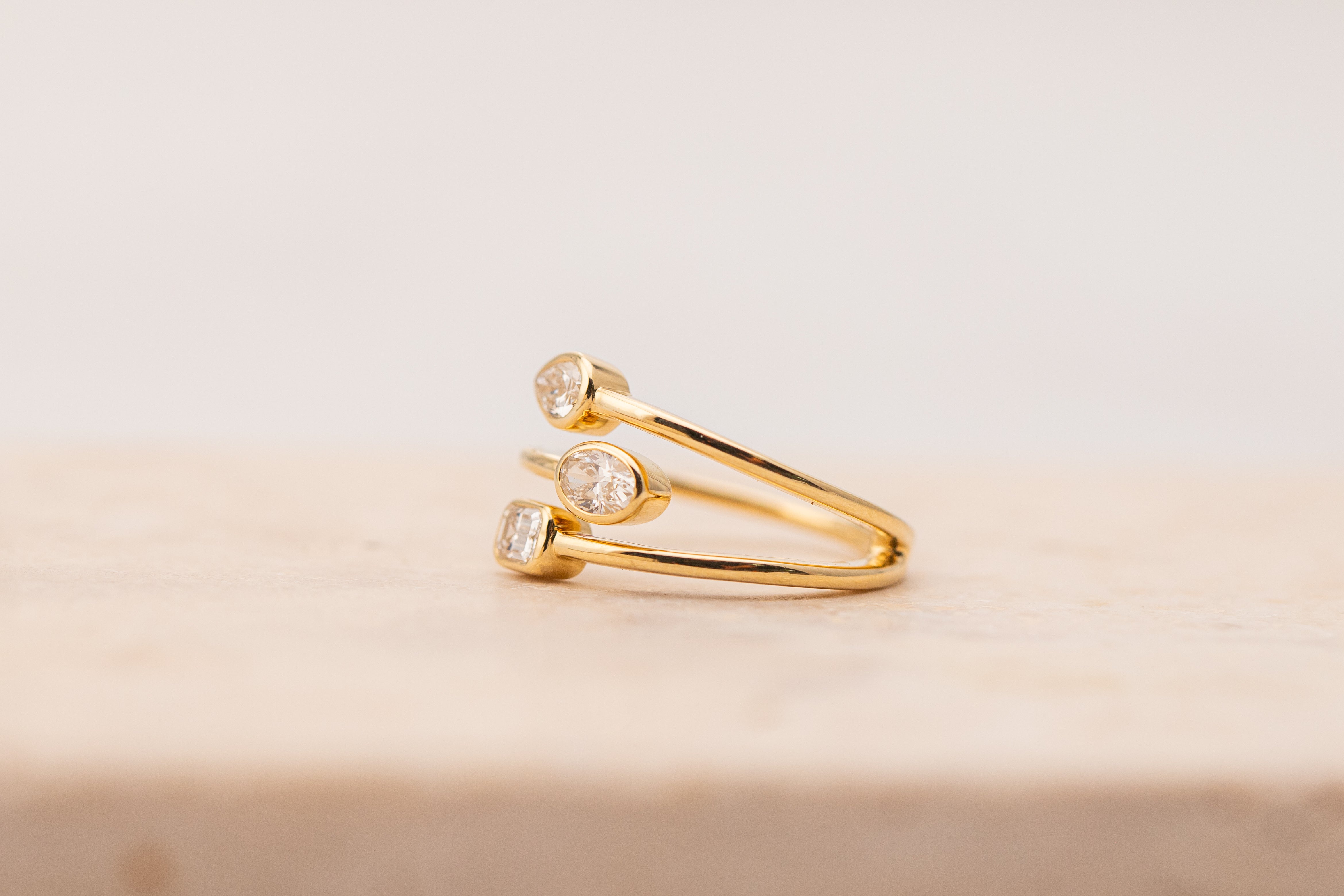 Trio Diamond Ring