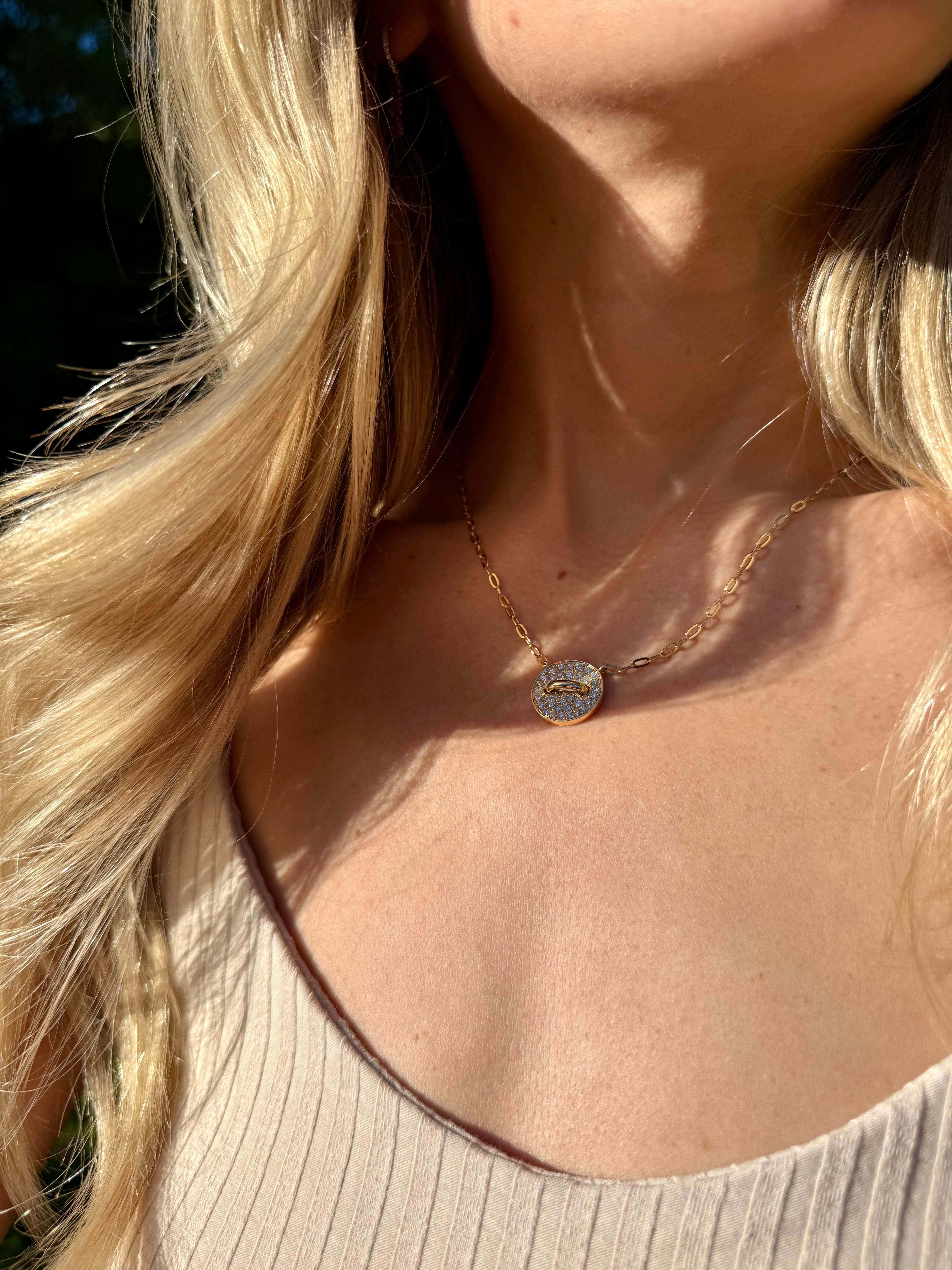 Horizon Diamond Pendant