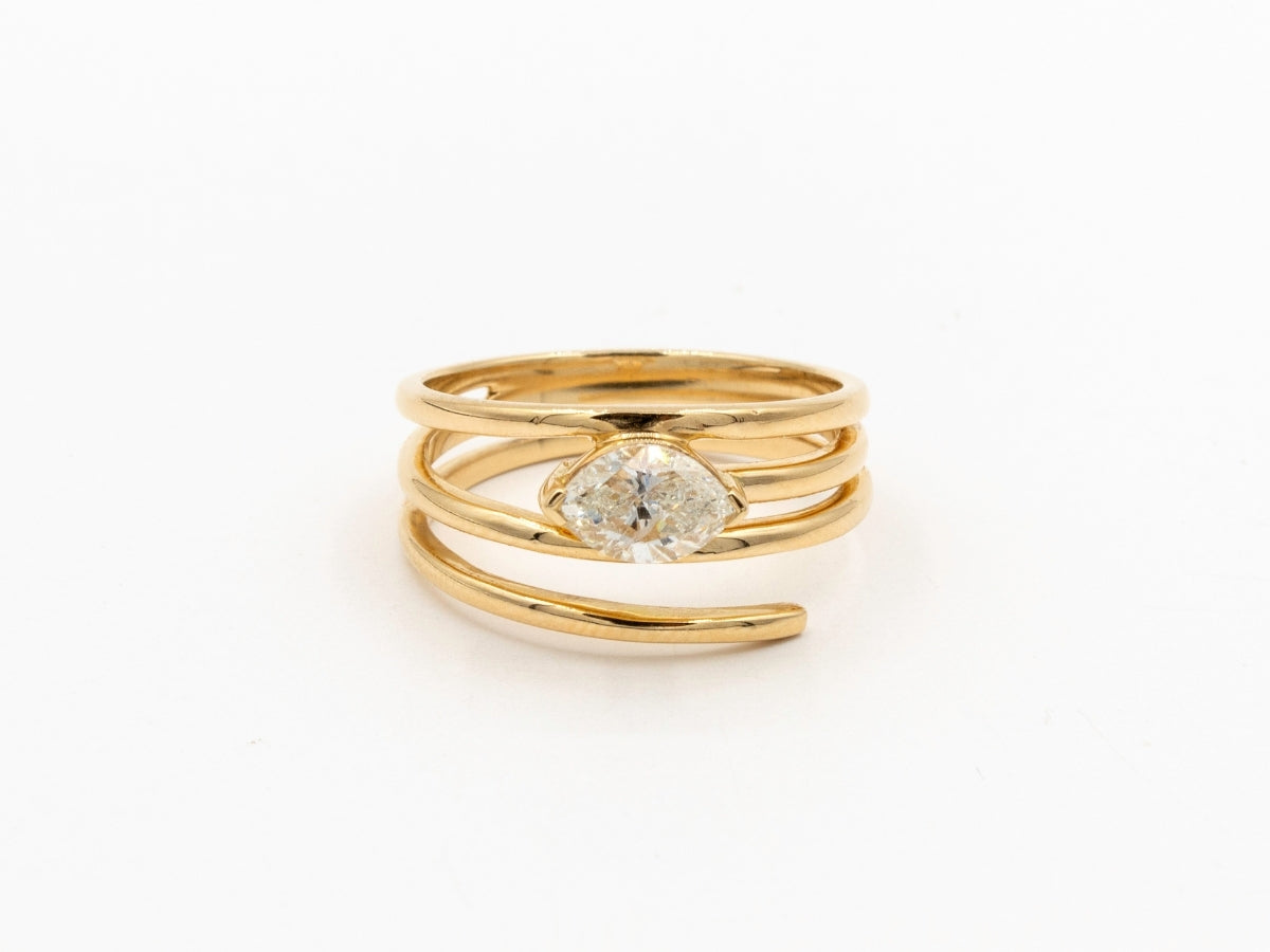 Marquise Diamond Ring