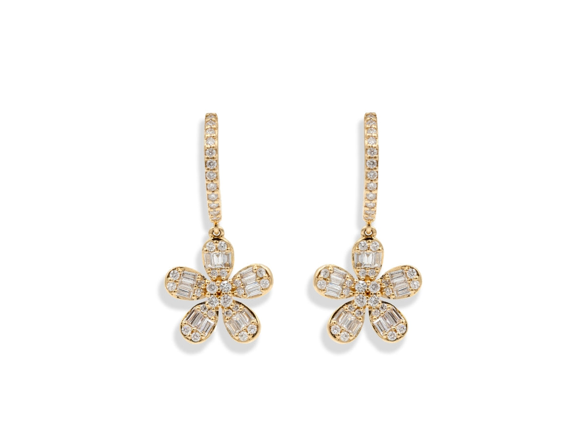 Diamond Flower Huggies