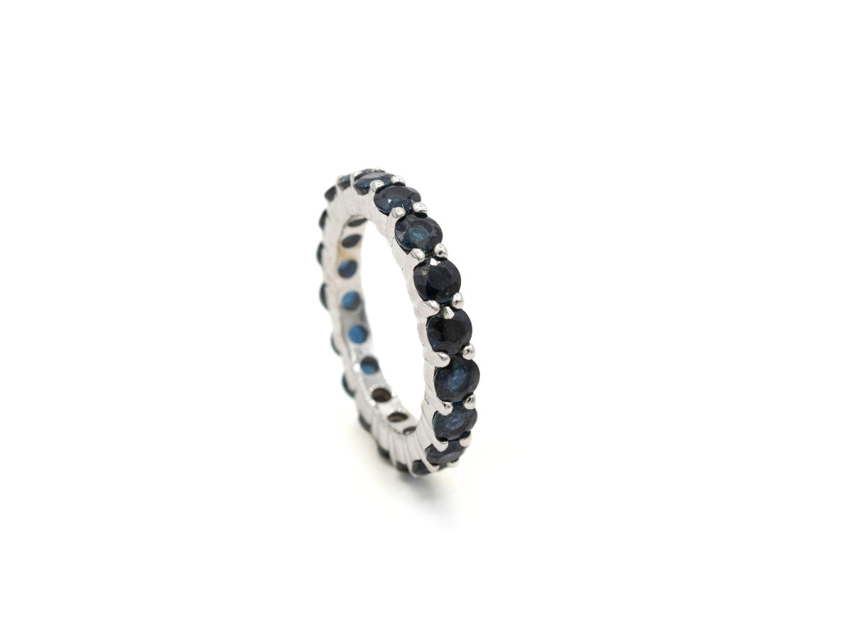 Infinity Sapphire Ring
