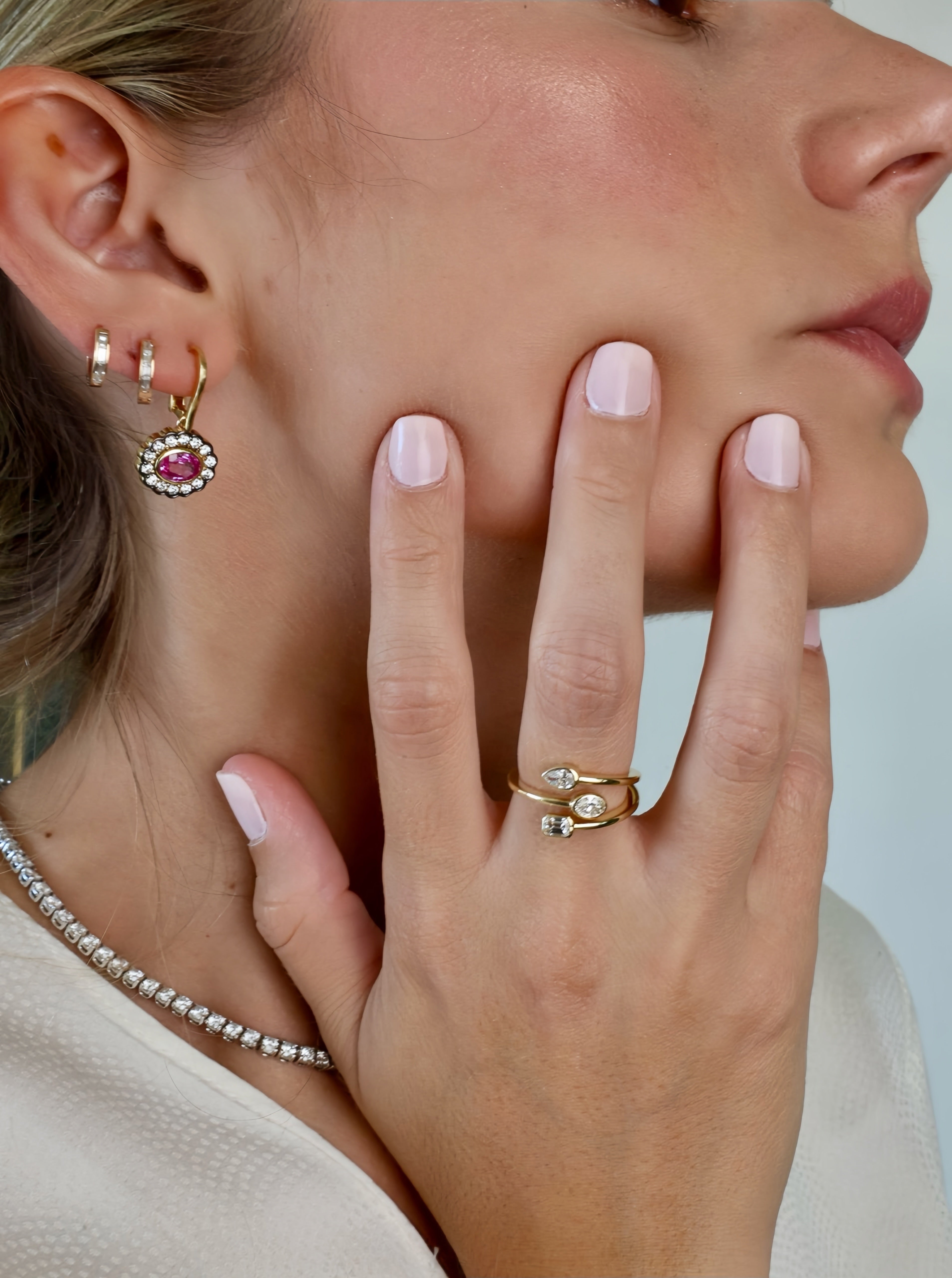 Trio Diamond Ring
