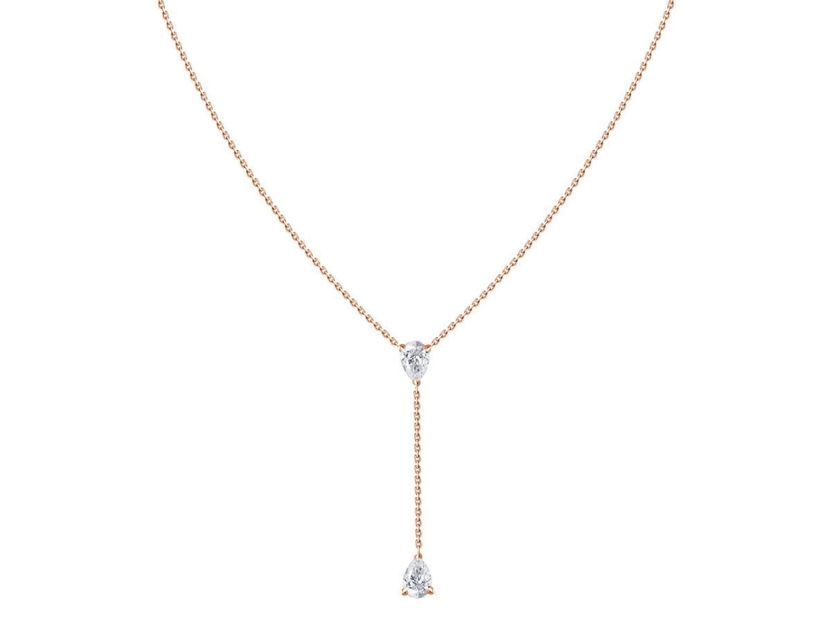 Double Diamond Pendant