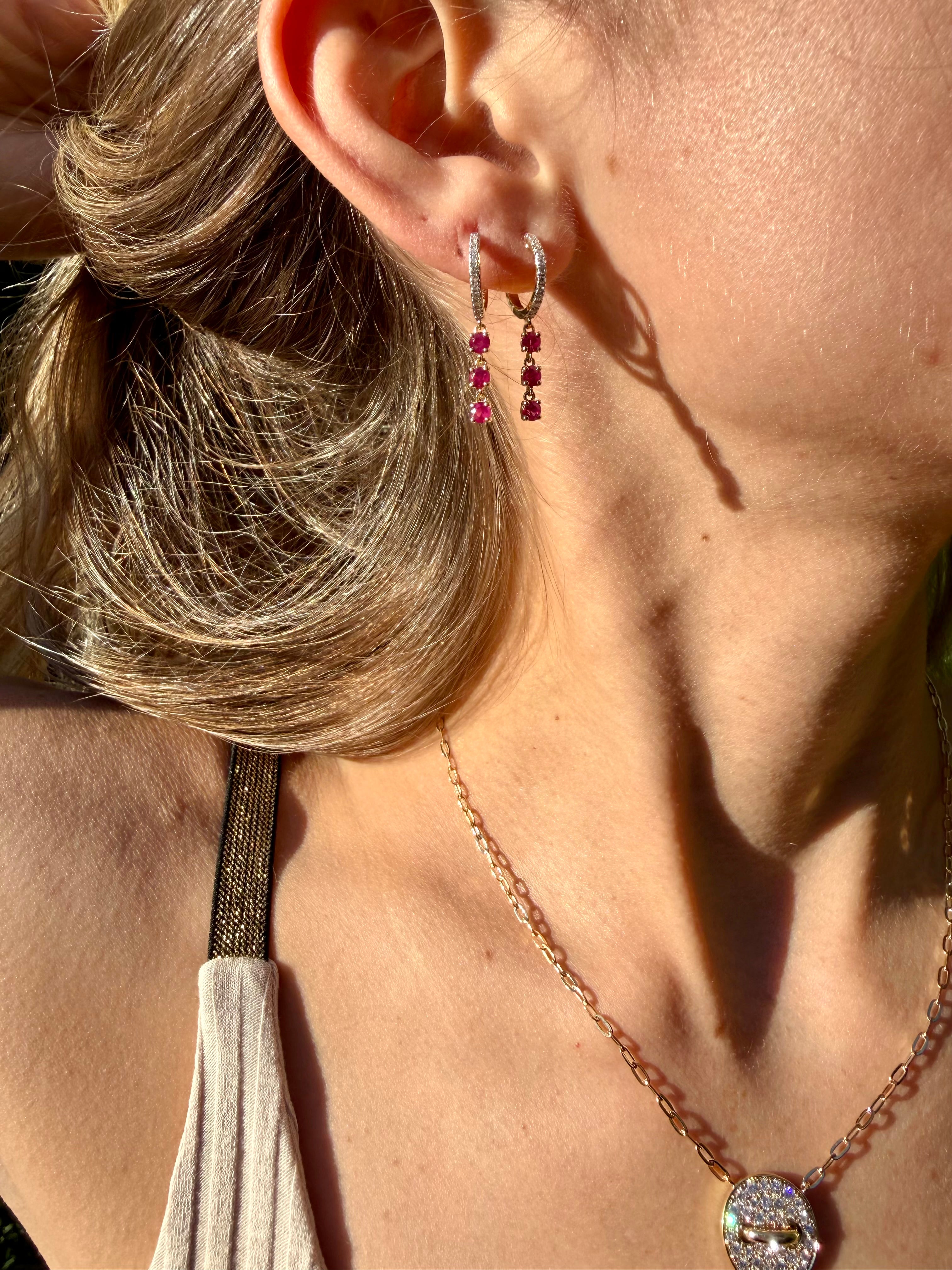 Trinity Drop Earrings