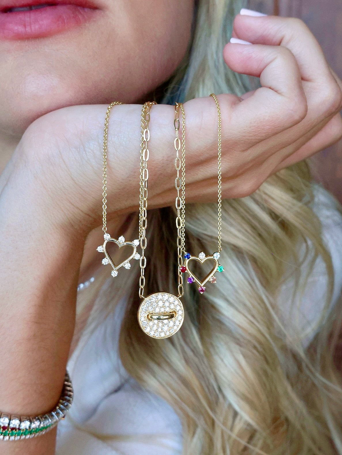 èclat Heart Necklace