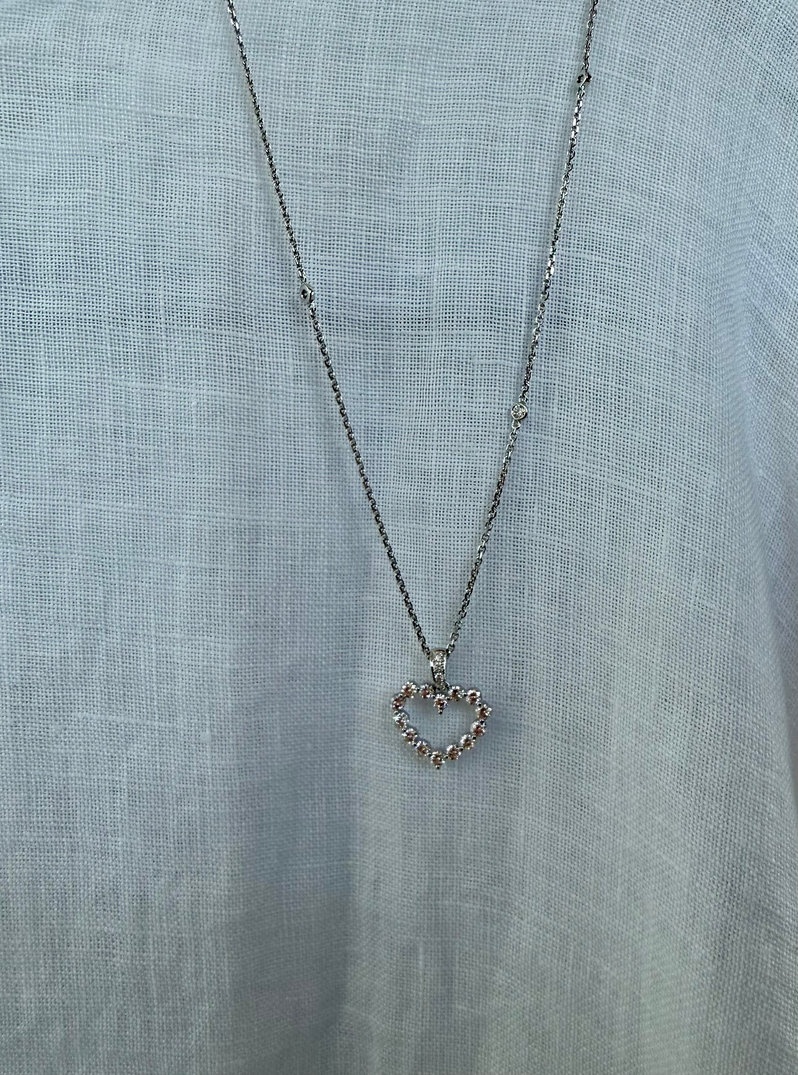 Diamond Heart Necklace