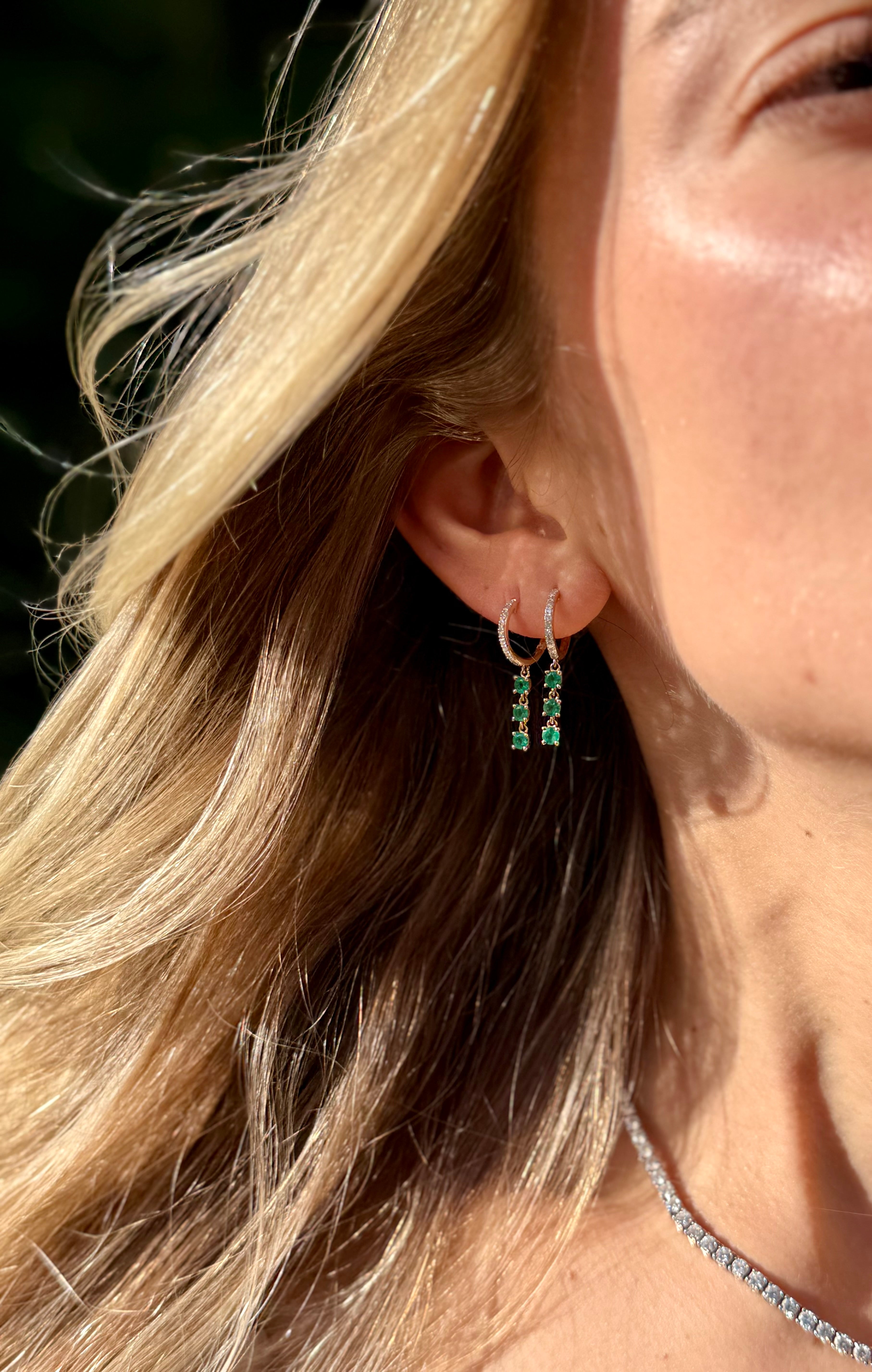 Trinity Drop Earrings