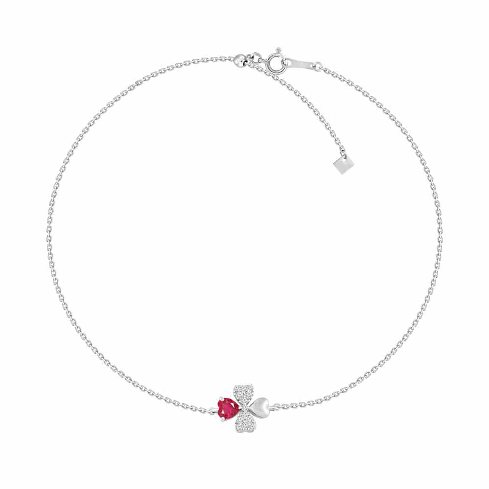 Clover Heart Bracelet