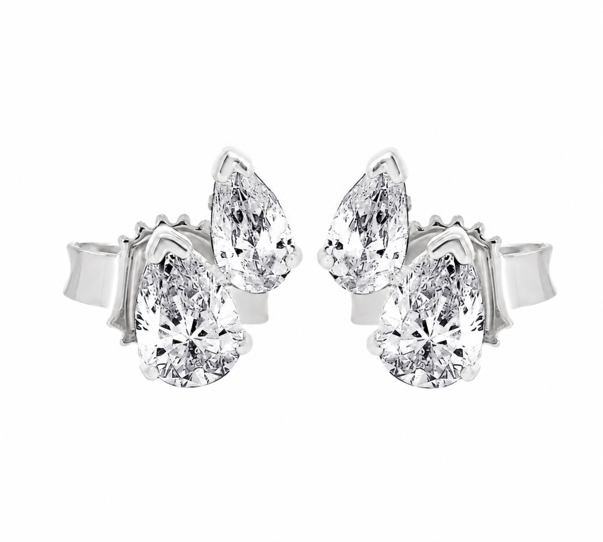 Duet Diamond Earrings