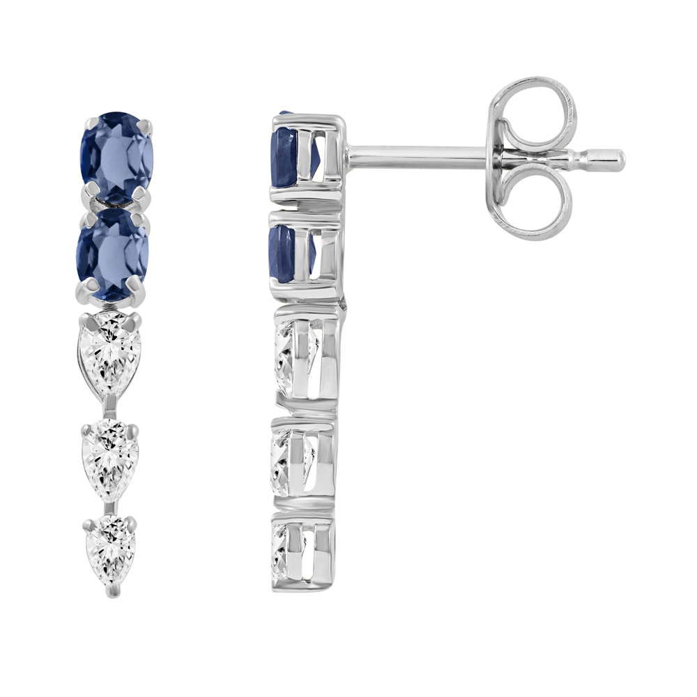 Diamond Cascade Earrings