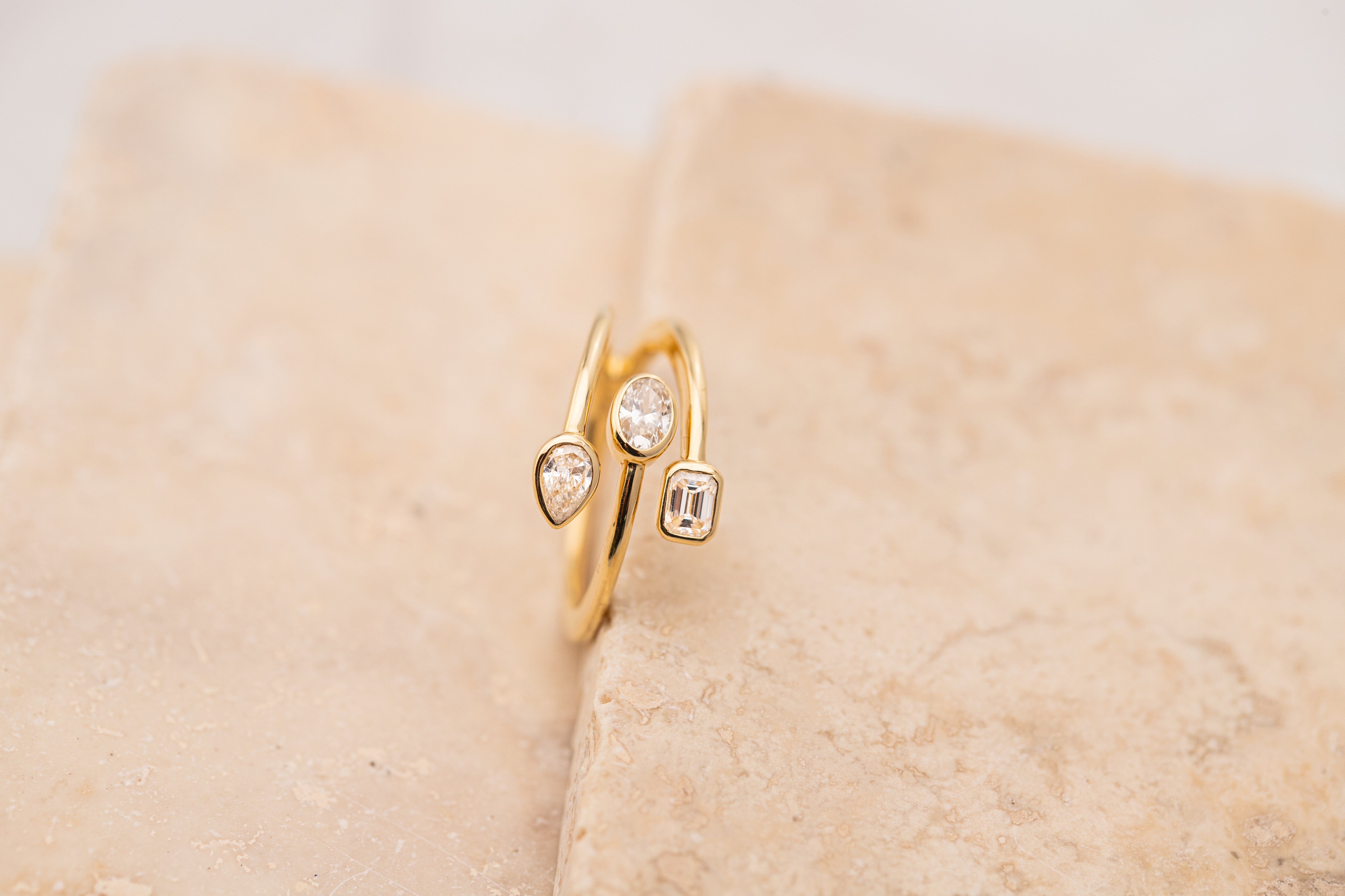 Trio Diamond Ring
