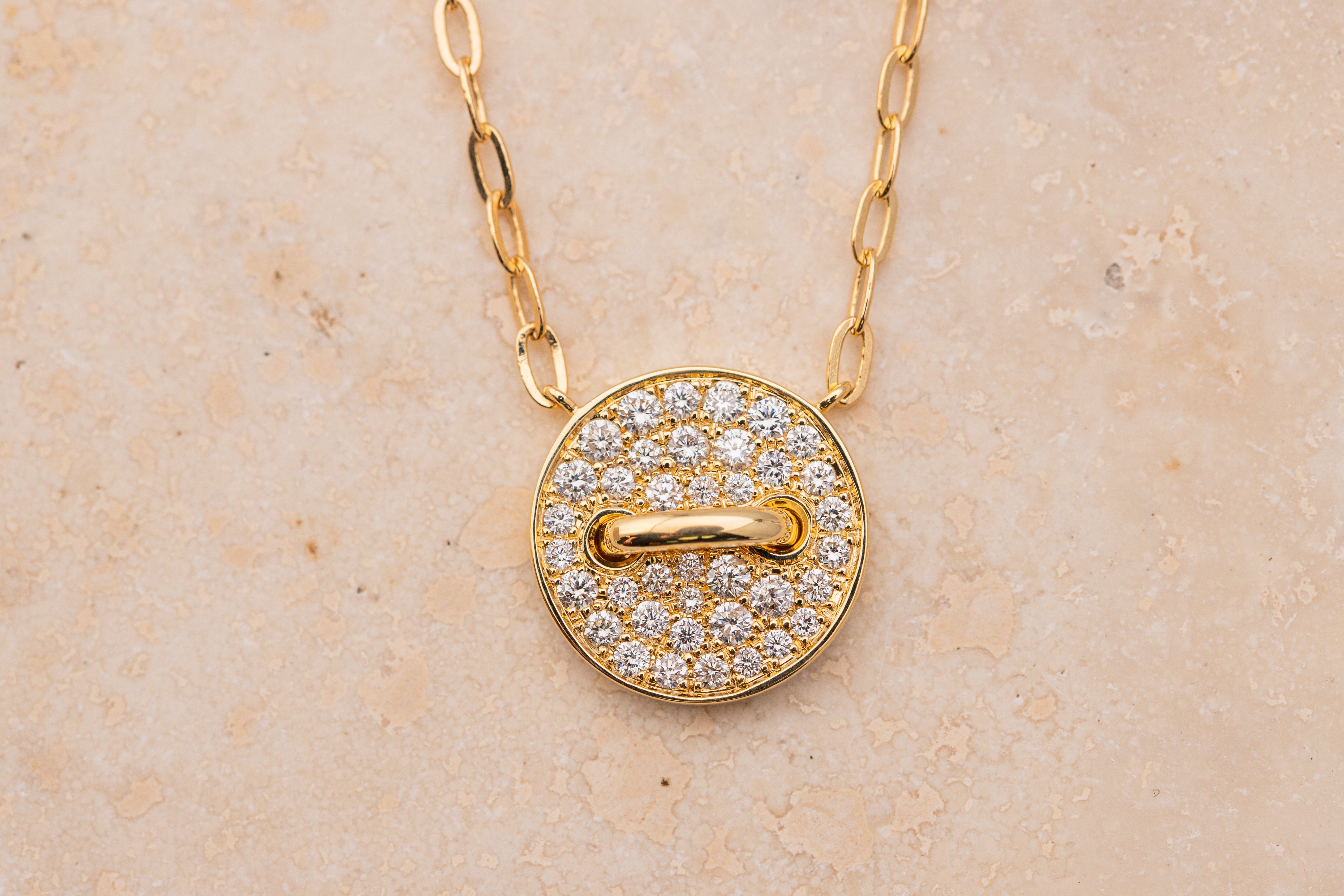 Horizon Diamond Pendant