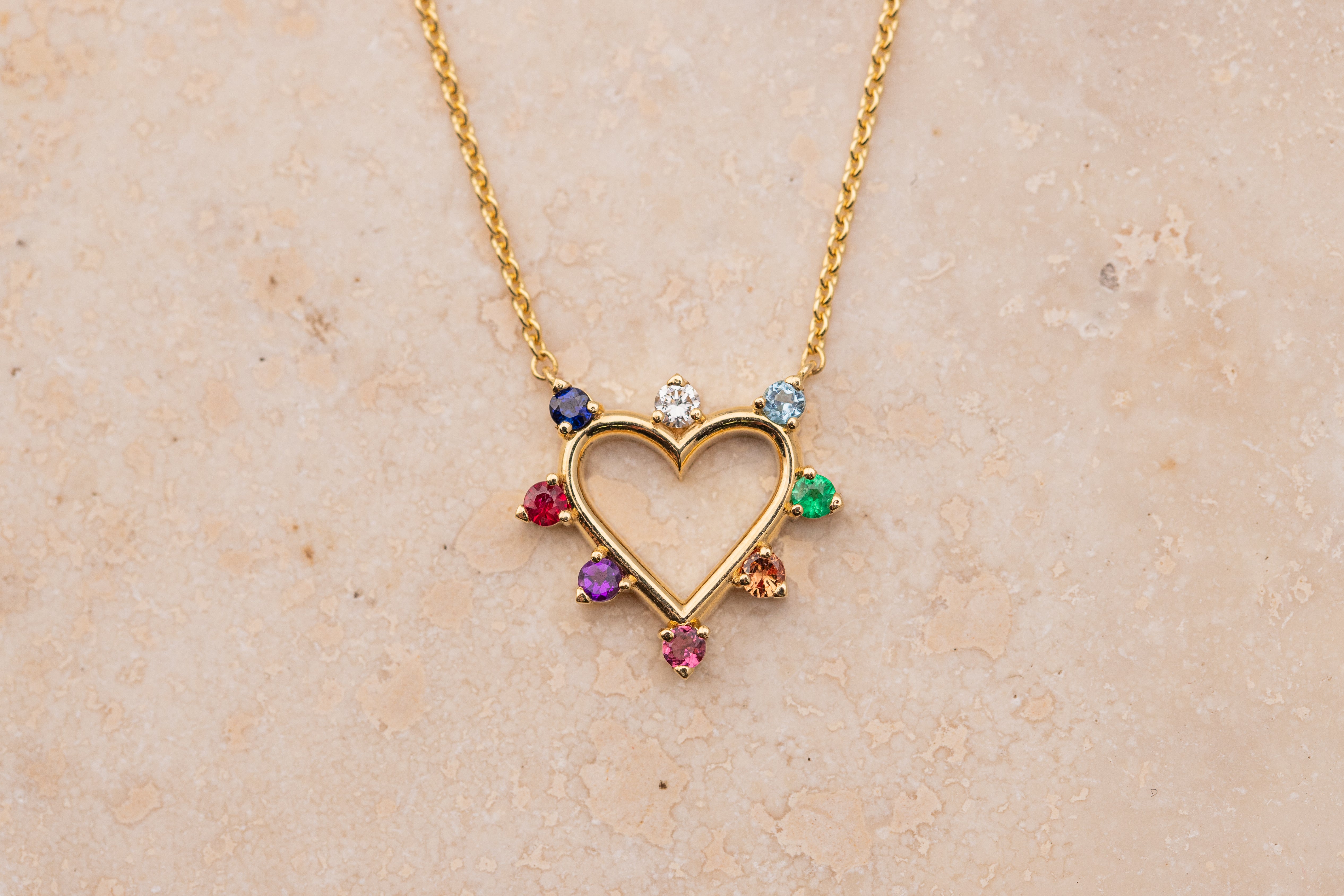 èclat Heart Necklace