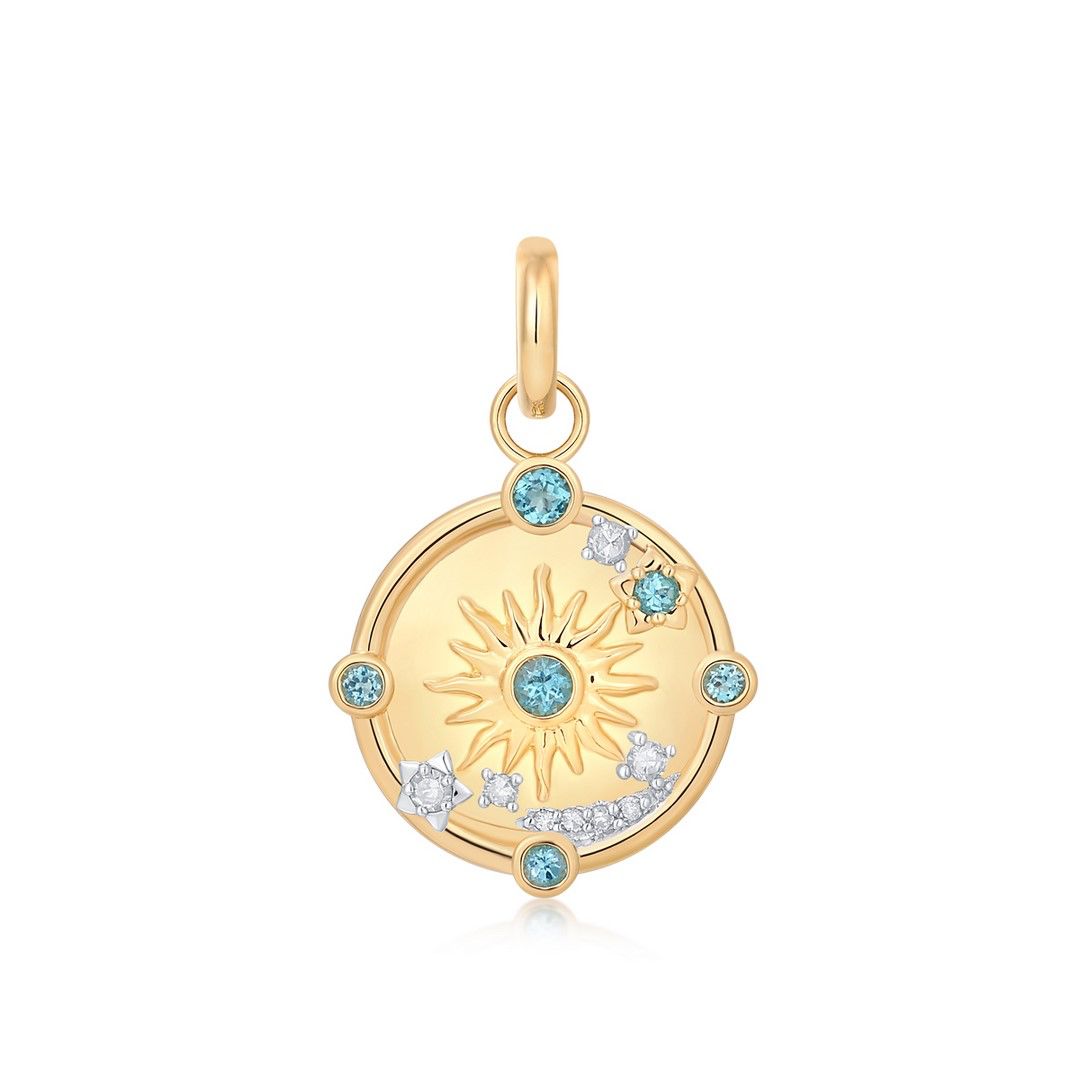 Azure Sun Charm