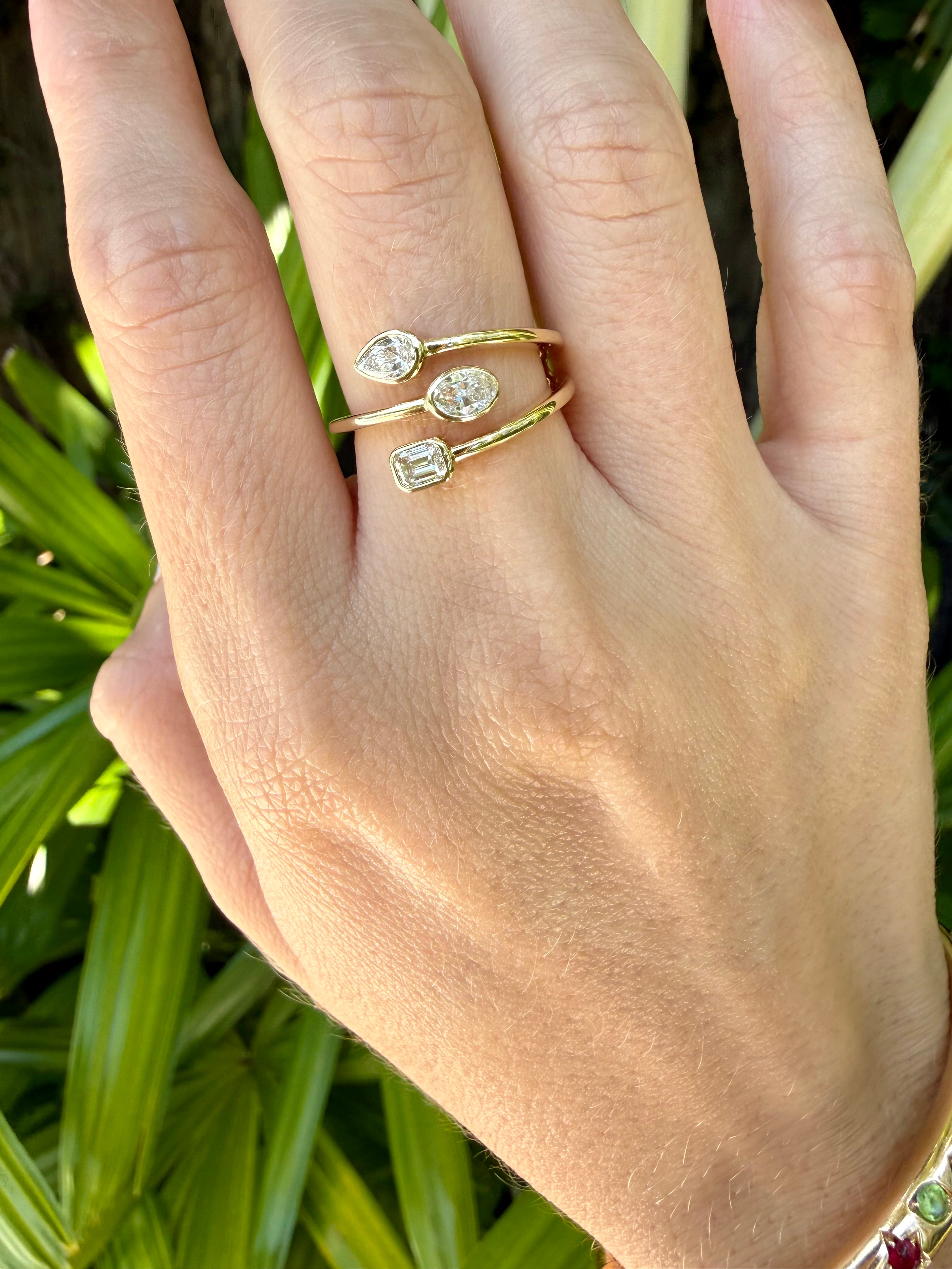 Trio Diamond Ring