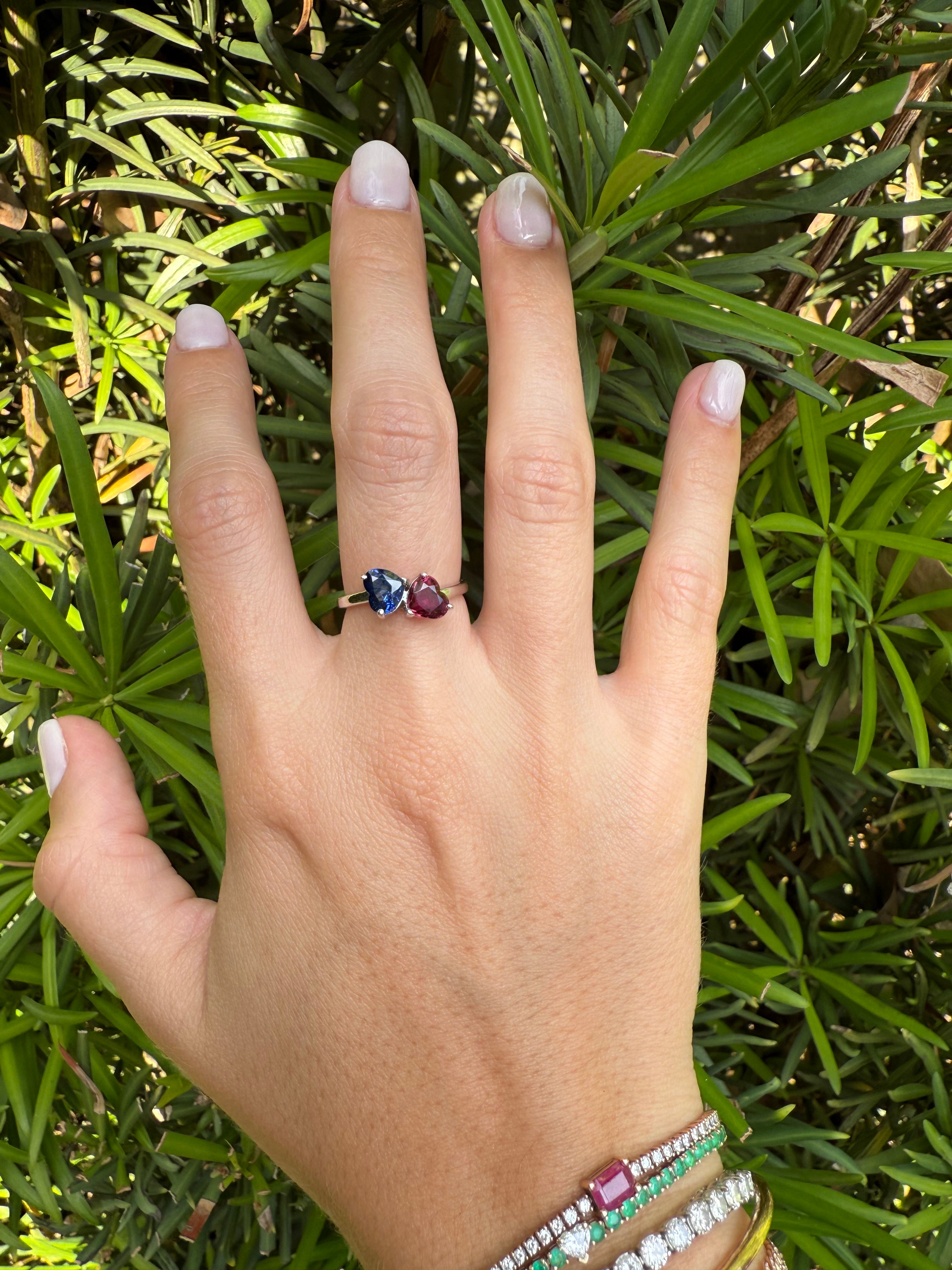 Double Heart Ring