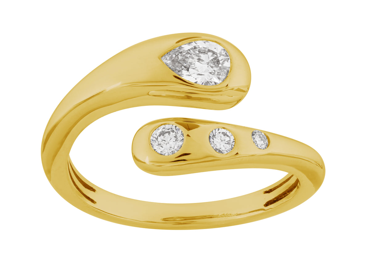DIAMOND FLOW RING