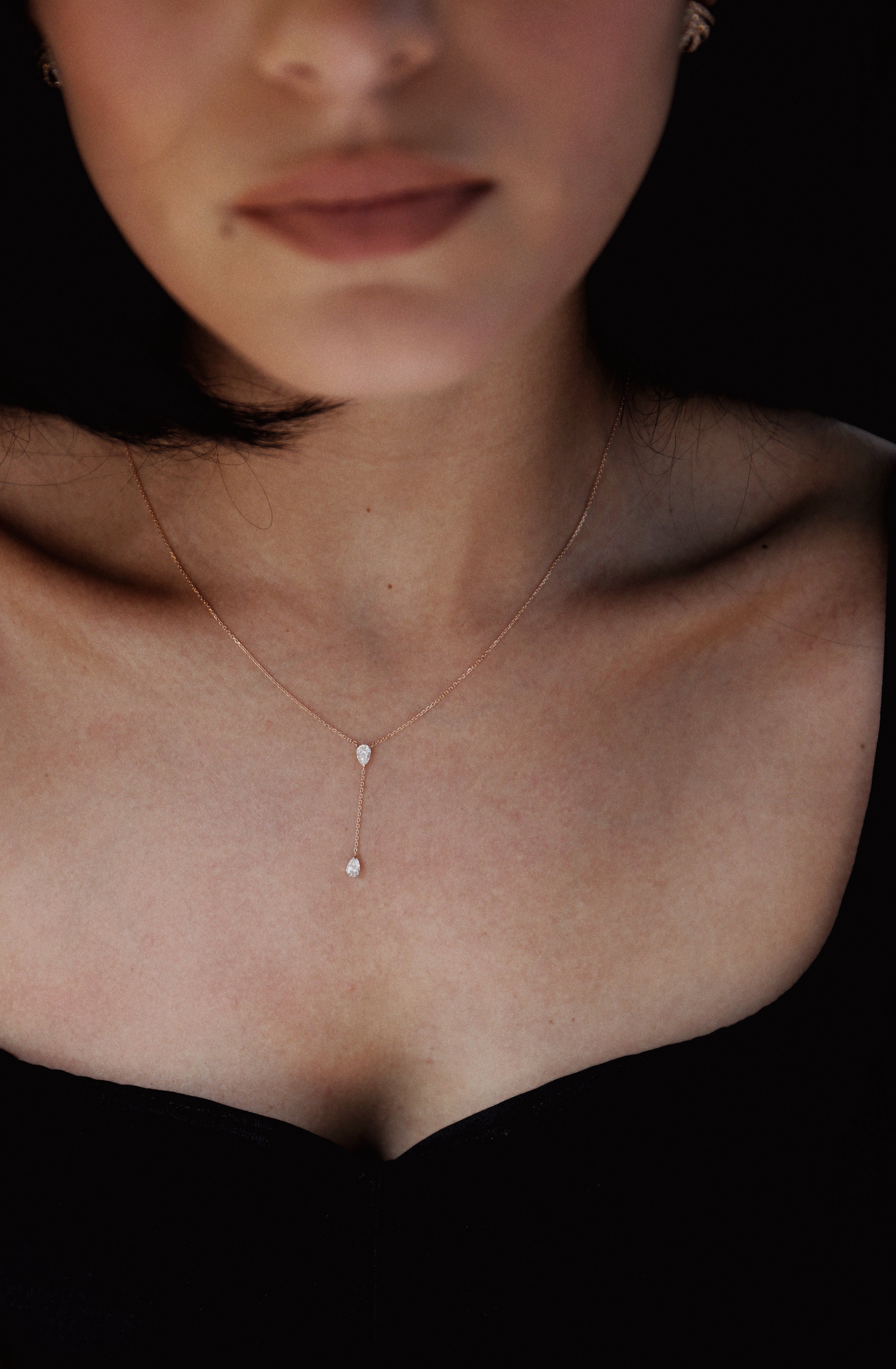 Double Diamond Pendant